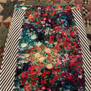 Anthropologie Tabitha floral skirt size 8